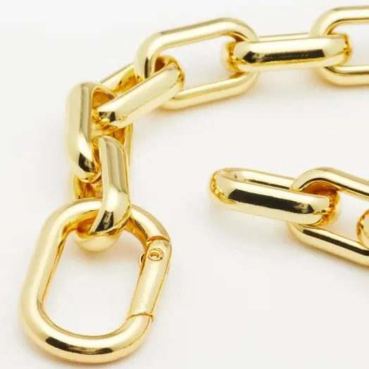 U-CHAIN COLLAR NECKLACE - GOLD