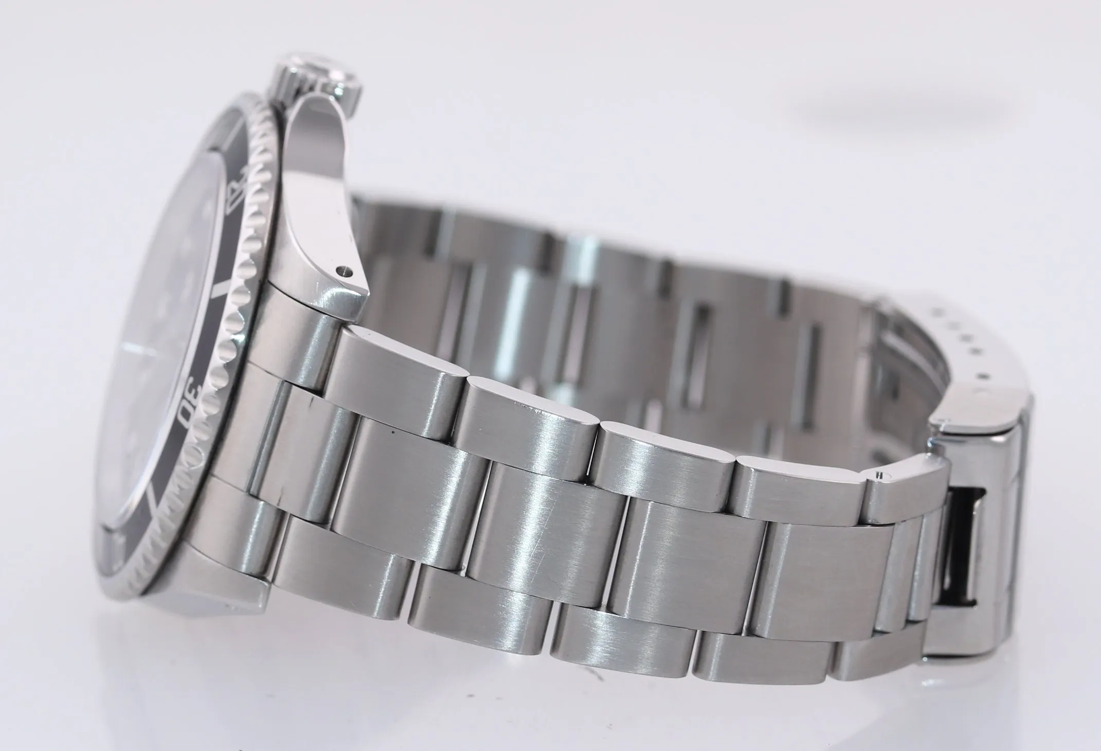 UNPOLISHED 2003 PAPERS Rolex Submariner No-Date 14060m Steel Black Watch Box