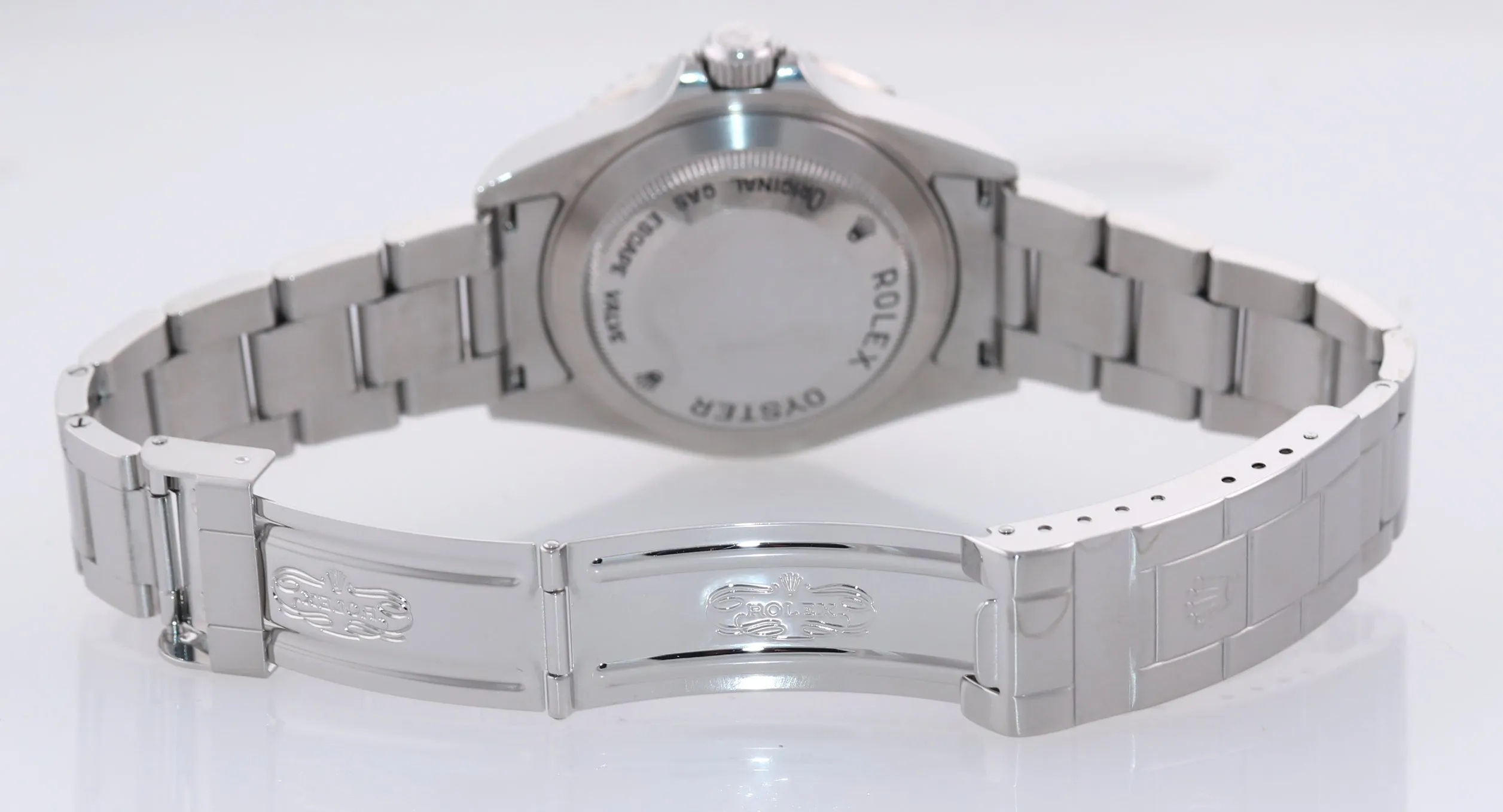 UNPOLISHED 2004 PAPERS Rolex Sea-Dweller Steel 16600 Black Dial Date 40mm Watch