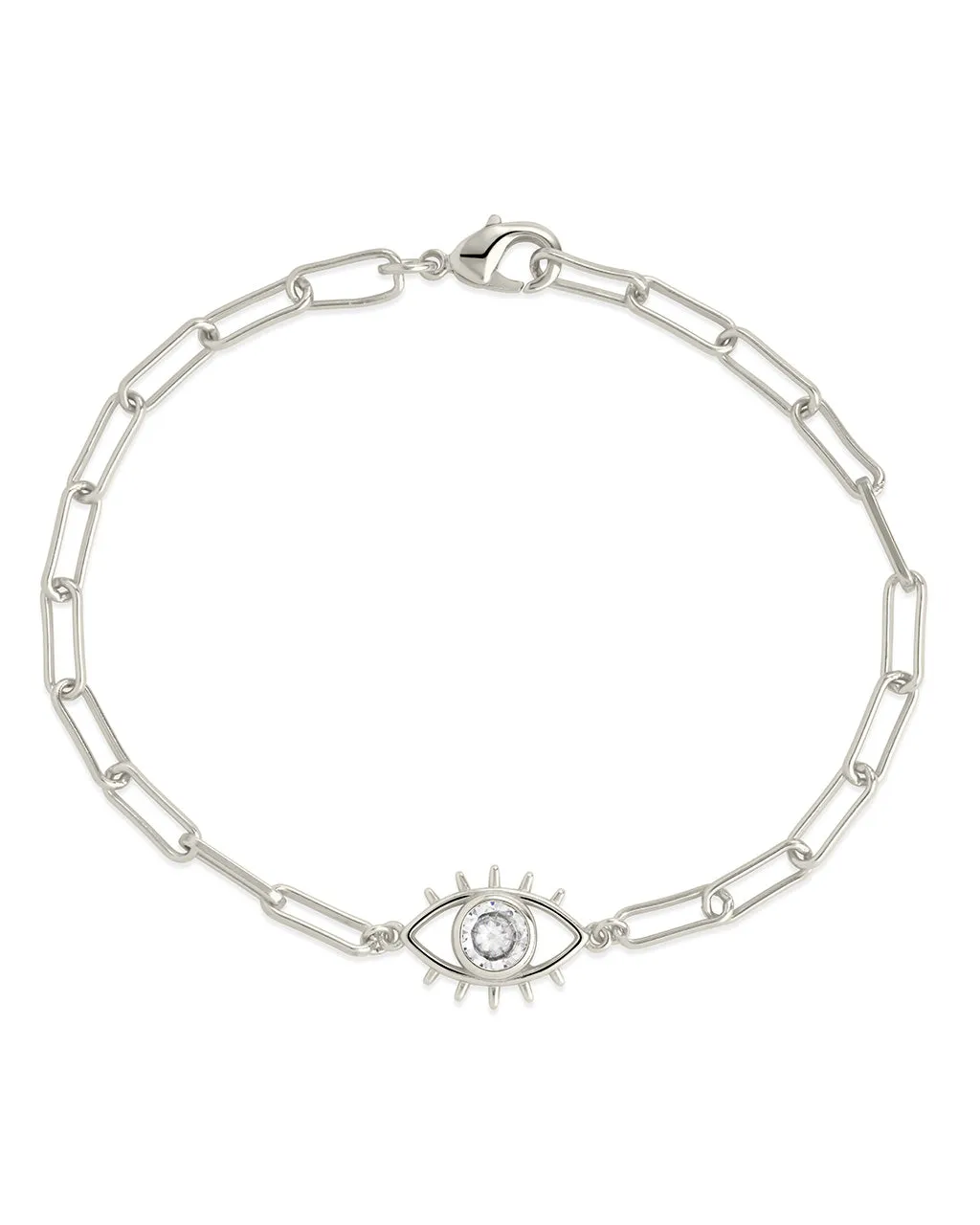 Vail CZ Evil Eye Bracelet