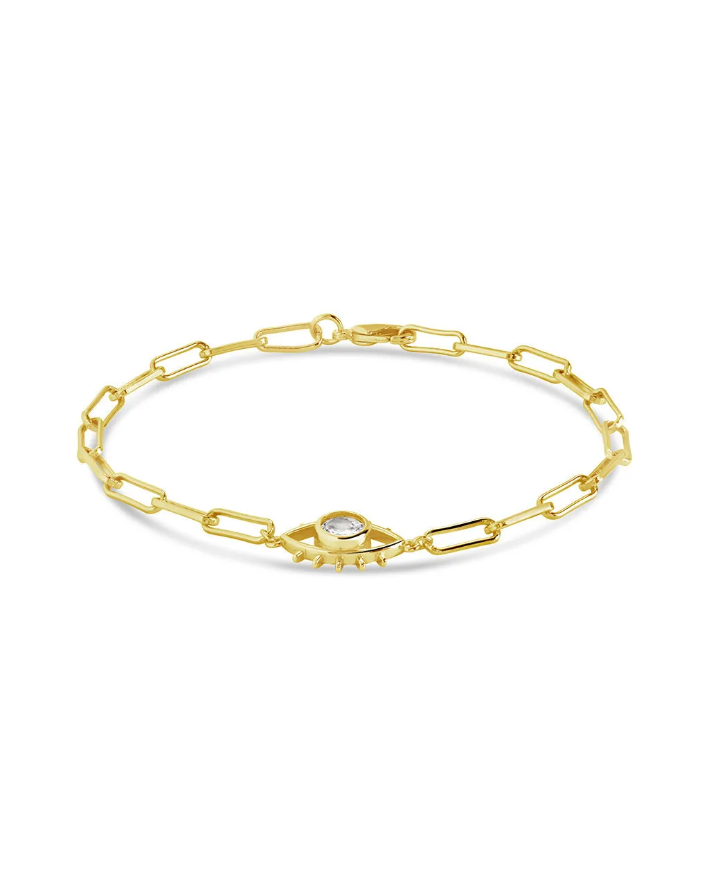 Vail CZ Evil Eye Bracelet