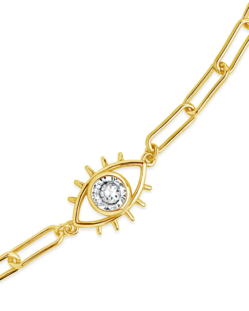Vail CZ Evil Eye Bracelet
