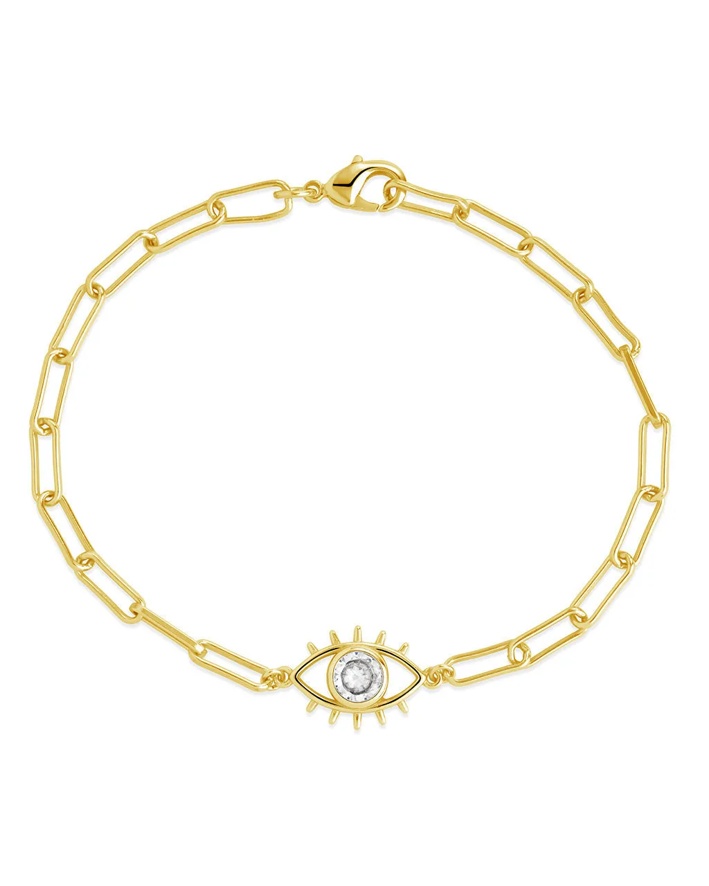 Vail CZ Evil Eye Bracelet