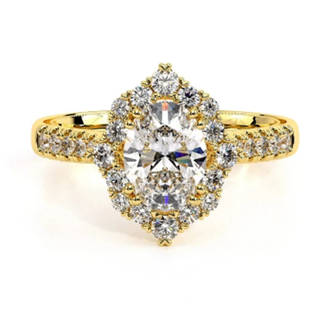 Verragio Halo Diamond Engagement Ring