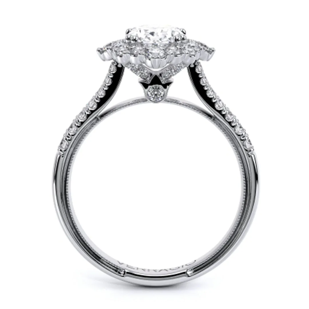 Verragio Halo Diamond Engagement Ring