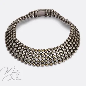 Victorian Five-Strand Ball Collar
