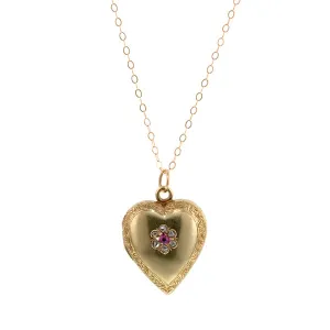 Victorian Heart Locket