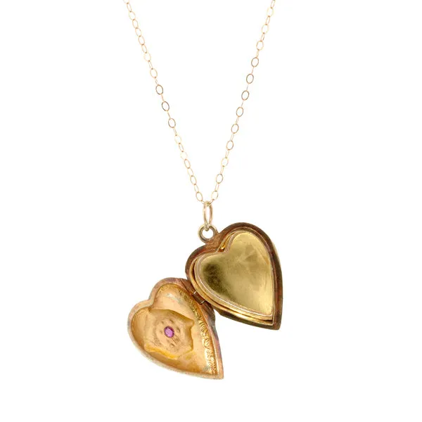 Victorian Heart Locket