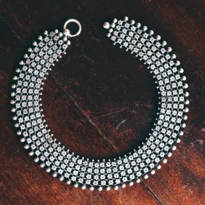 Victorian Silver Collar Necklace