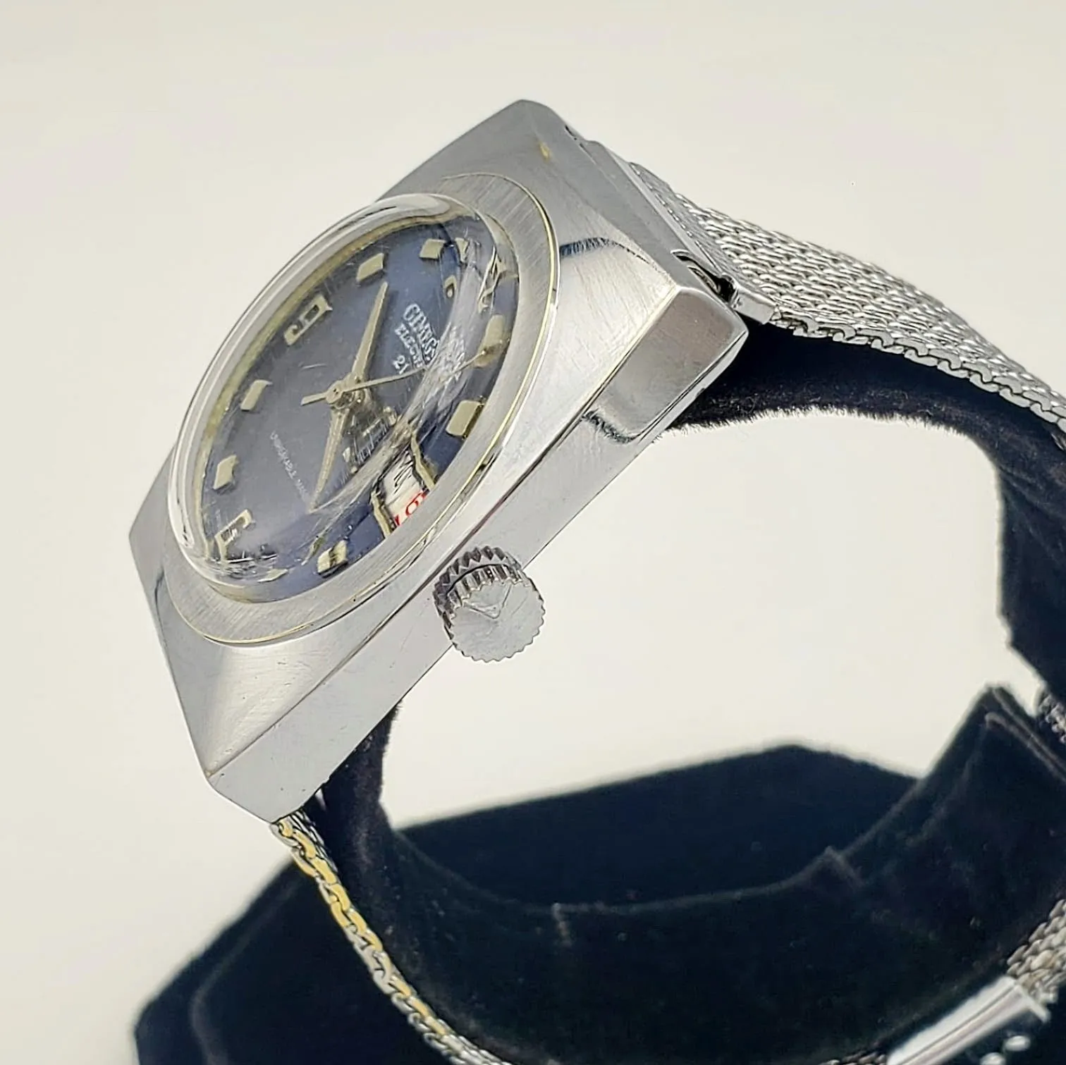 Vintage CIMEGA Electra 21 Wristwatch Swiss Made Caliber 217P-21 Watch