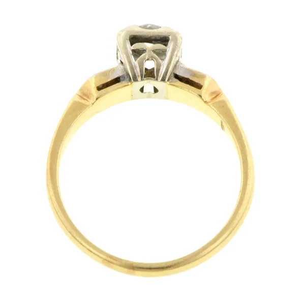 Vintage Diamond Engagement Ring, TRB 0.25ct