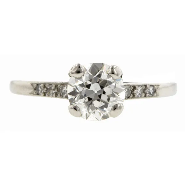 Vintage Diamond Engagement Ring, TRB  1.11ct