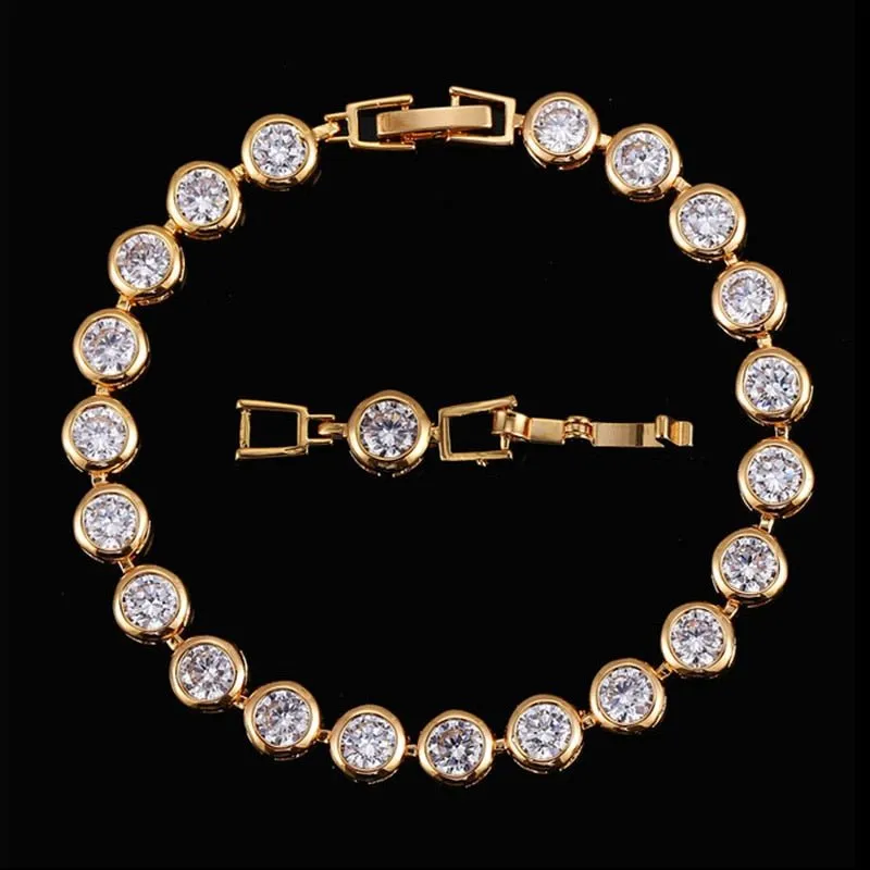 Vintage Purple Amethyst Gemstones Bracelets Gold for Women Jewelry