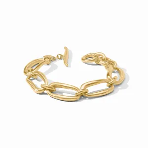 Wave Link Bracelet (Gold)