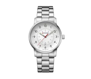 Wenger Avenue 42 White Dial Bracelet Men's Watch
