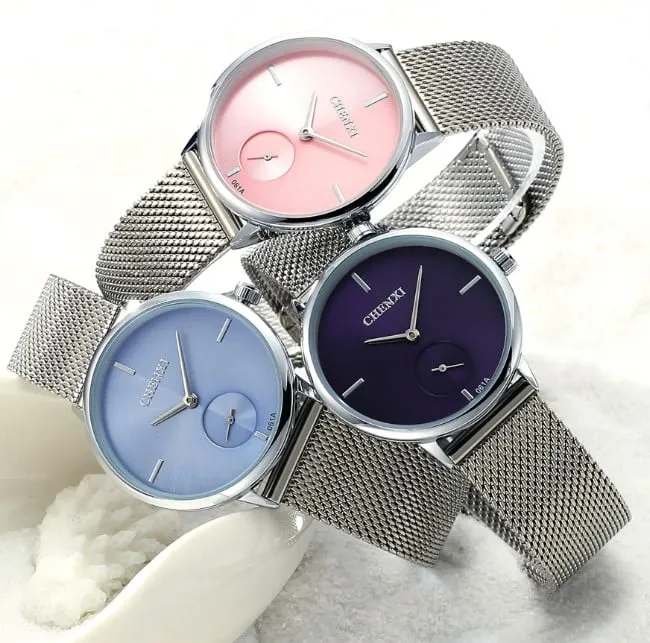 Women's Duality Stainless Steel Watches