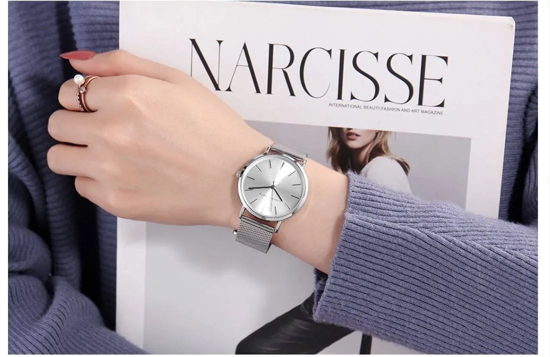 Women's Stainless Steel Quartz Watch
