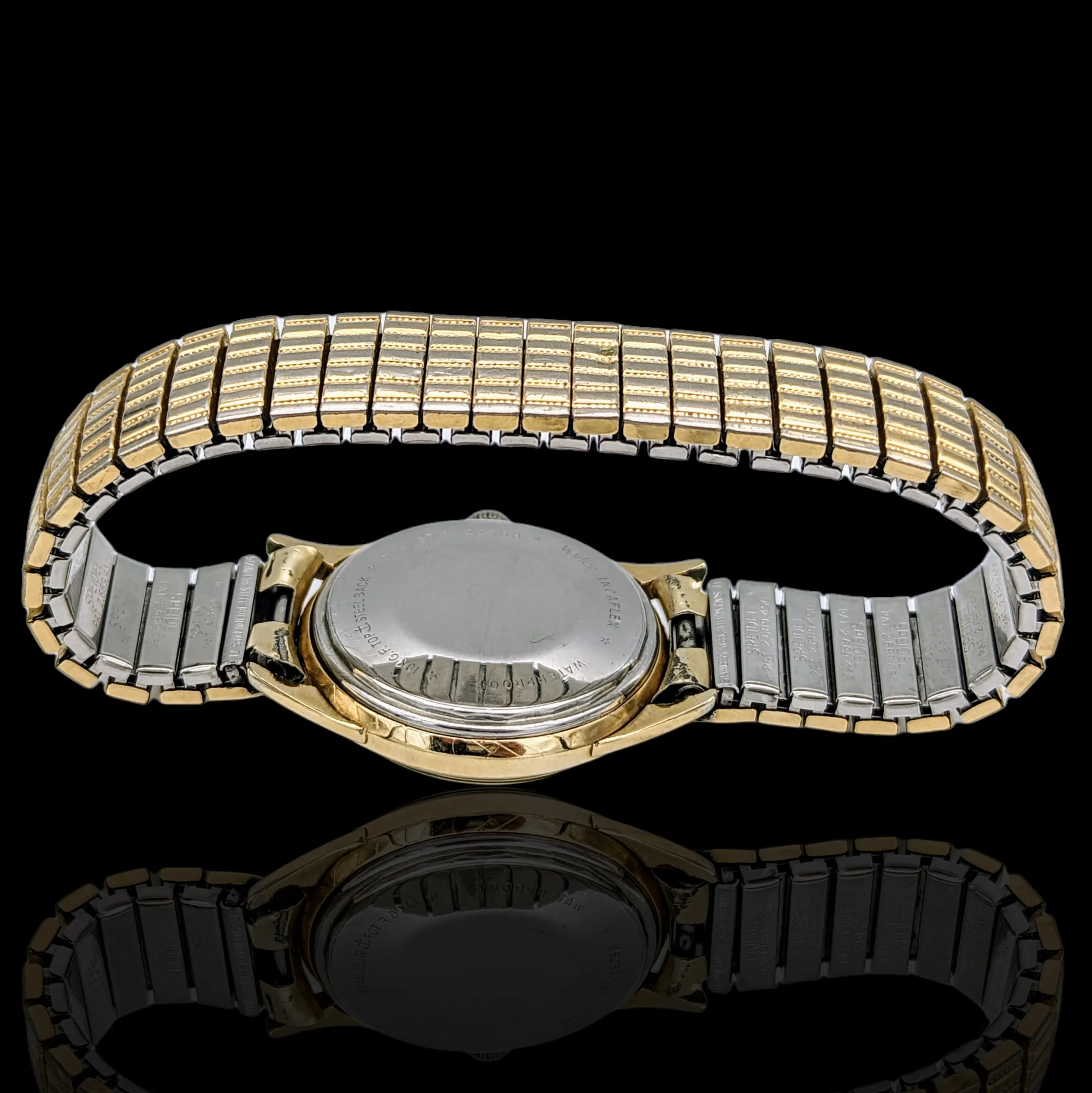 WYLER Incaflex Dynawind Watch 17 Jewels Cal. ETA 2452 Swiss 1950's