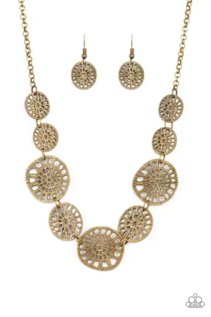 Your Own Free WHEEL Brass Paparazzi Necklace