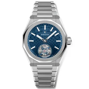 Zenith Defy Skyline Blue Dial Tourbillon Watch - 03.9300.3630/51.I001