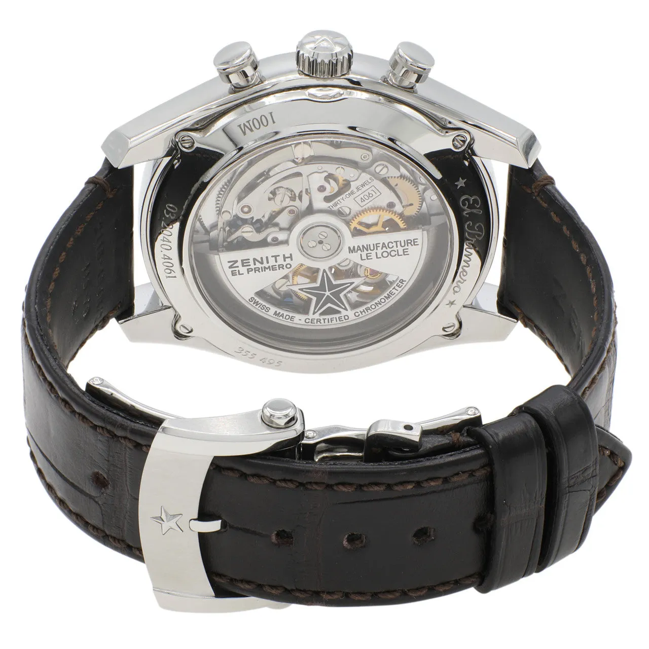 Zenith Stainless Steel Chronomaster El Primero Open 03.2040.4061/01.C494