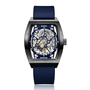 ZEROO M1 THE AURIGA SKELETON MECHANICAL AUTOMATIC WATCH FOR GENTS - ZM001BBL
