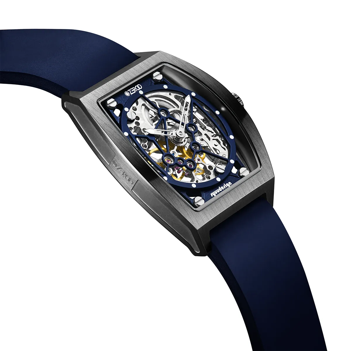 ZEROO M1 THE AURIGA SKELETON MECHANICAL AUTOMATIC WATCH FOR GENTS - ZM001BBL